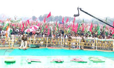 Jan Vishwas Rally at Patna Resolves To Oust Bulldozer Regimes